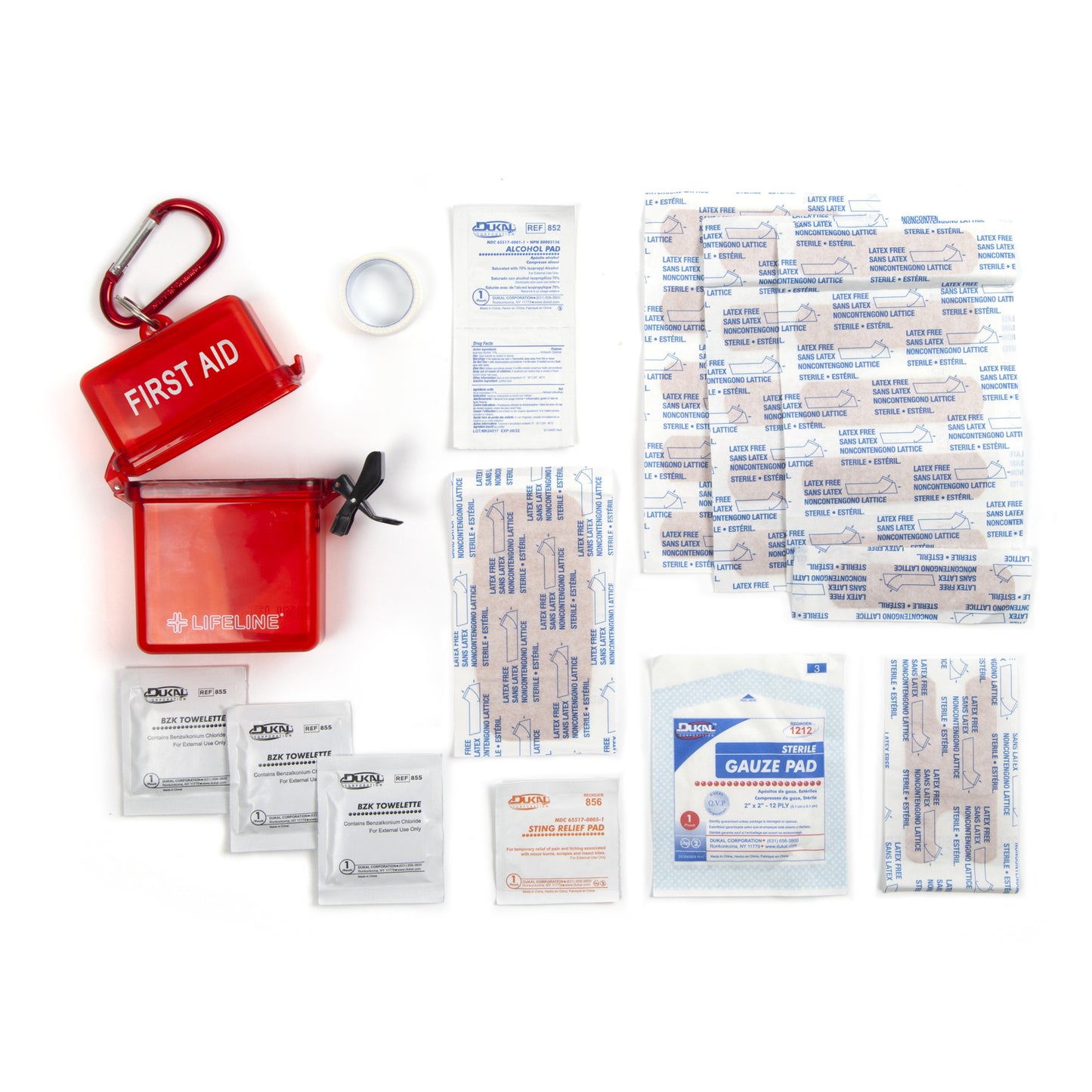 Lifeline, Weather Resistant First Aid Kit - 28 Piece