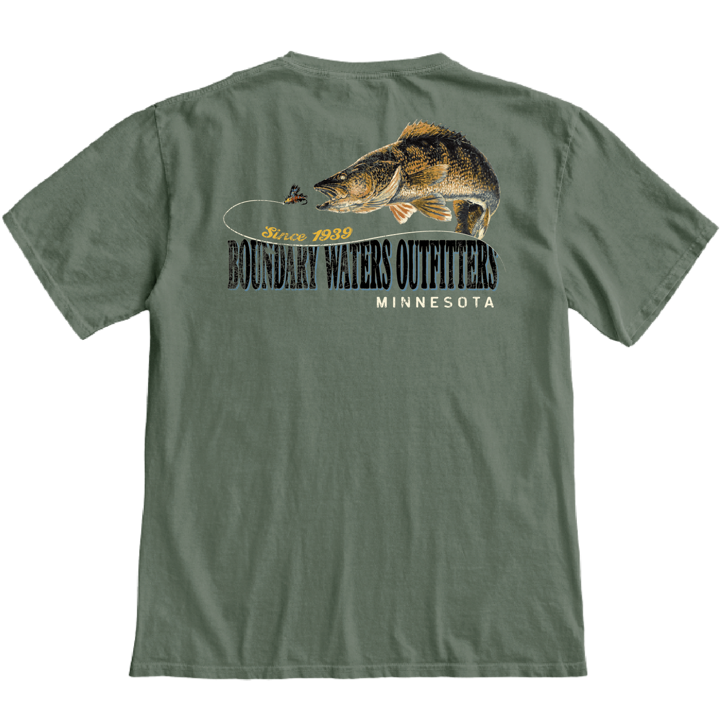 BWO Confluence Walleye Shirt