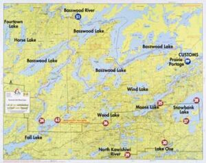 F-10: Basswood Lake, Fall Lake, Moose Lake